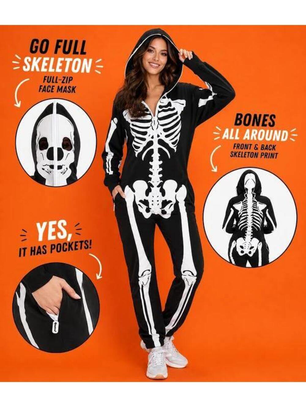 NWT Tipsy Elves Women's Skeleton Costume Size XS - Picture 10 of 10